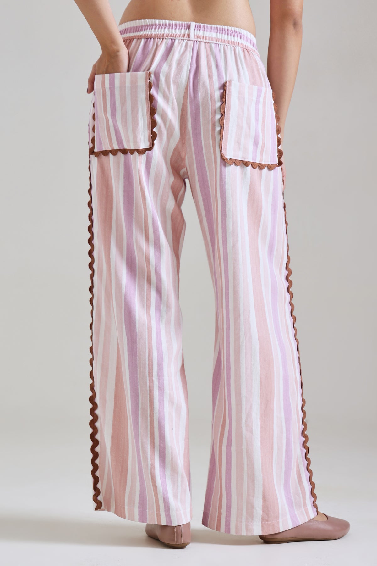 Striped Trousers for Women