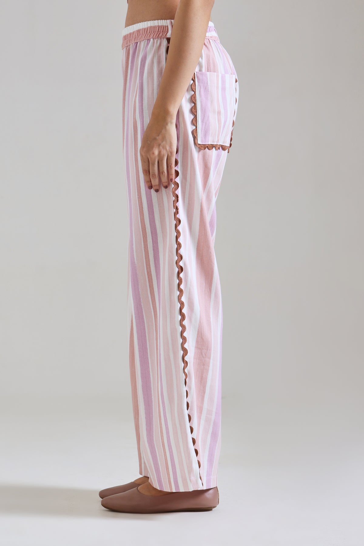 Striped Trousers for Women