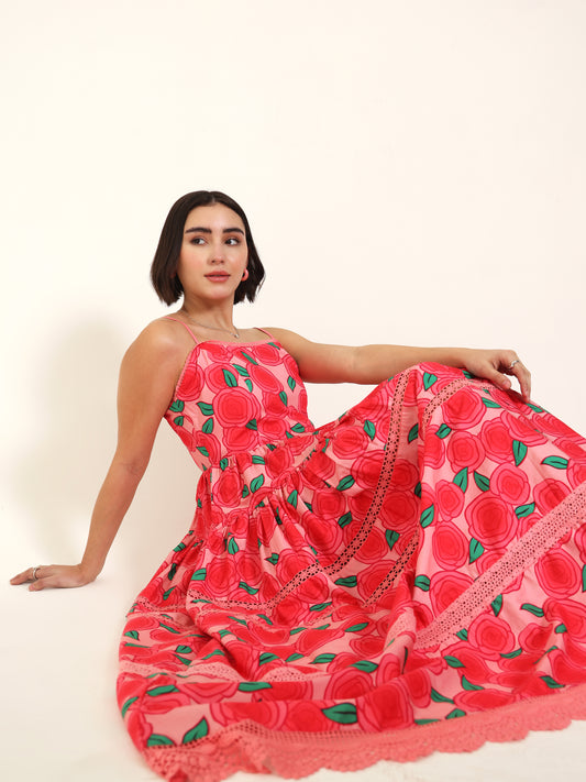 La Rose Maxi Dress