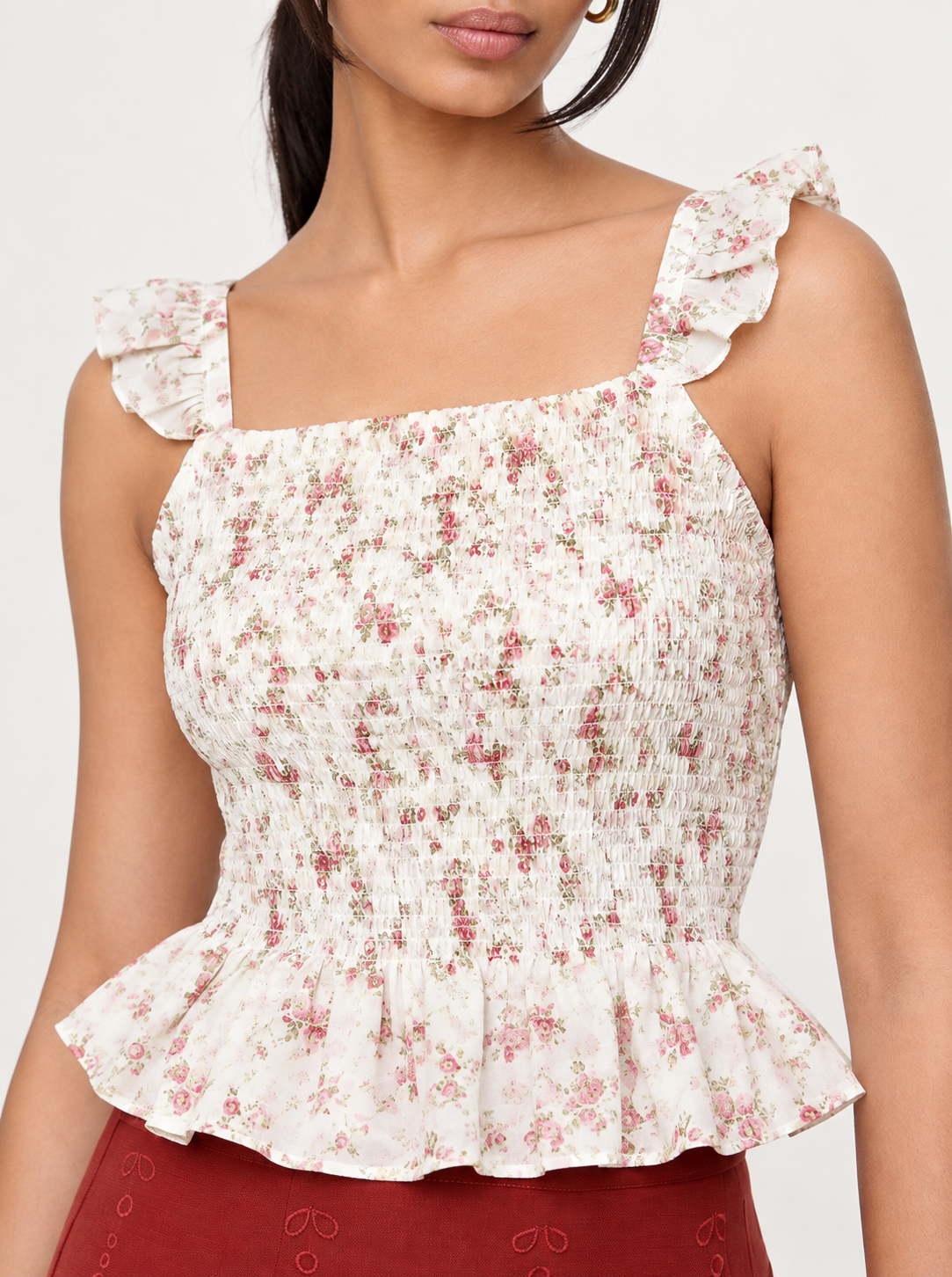 Petal Smock Top