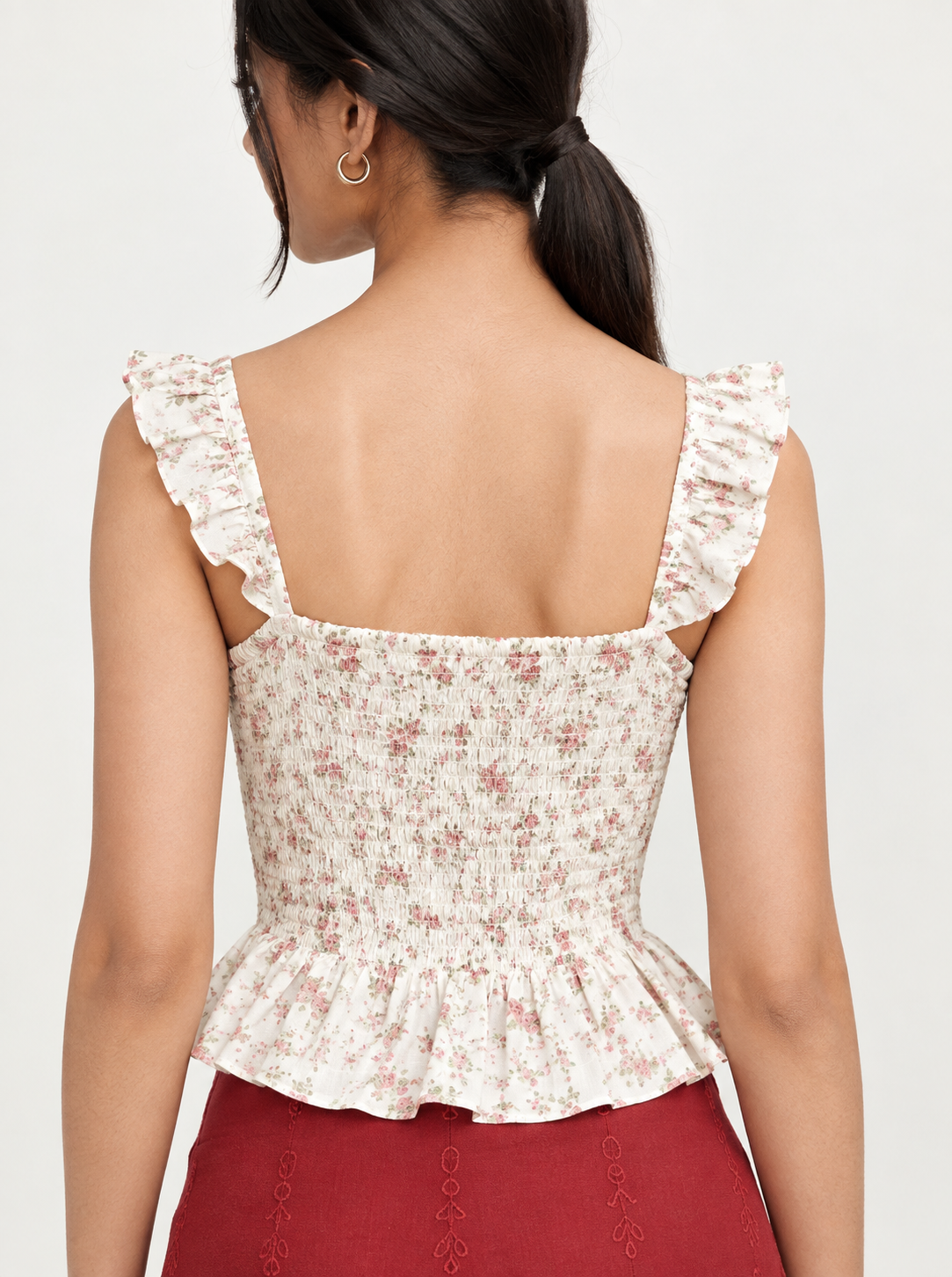 Petal Smock Top