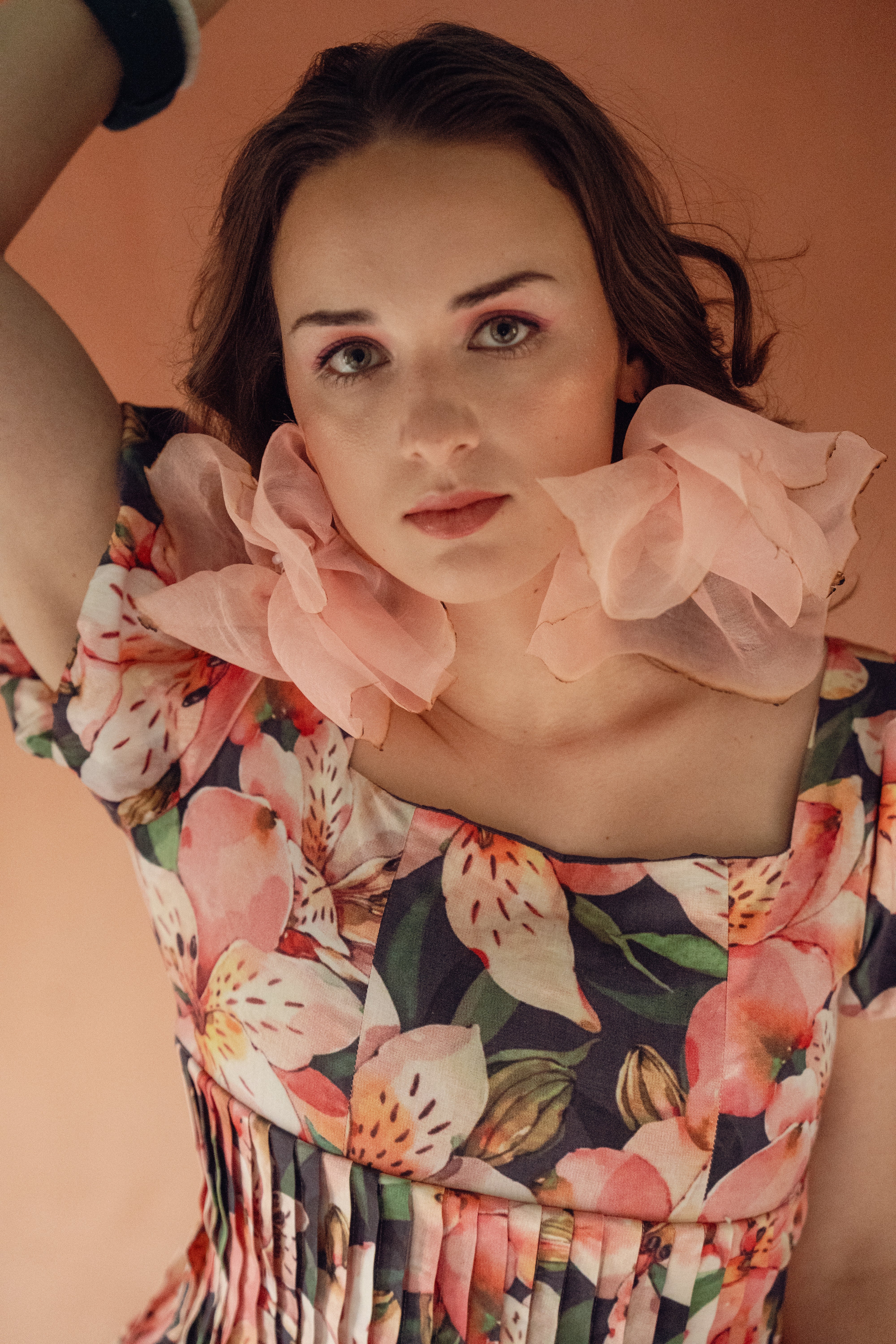 Peony Meadow Mini Dress