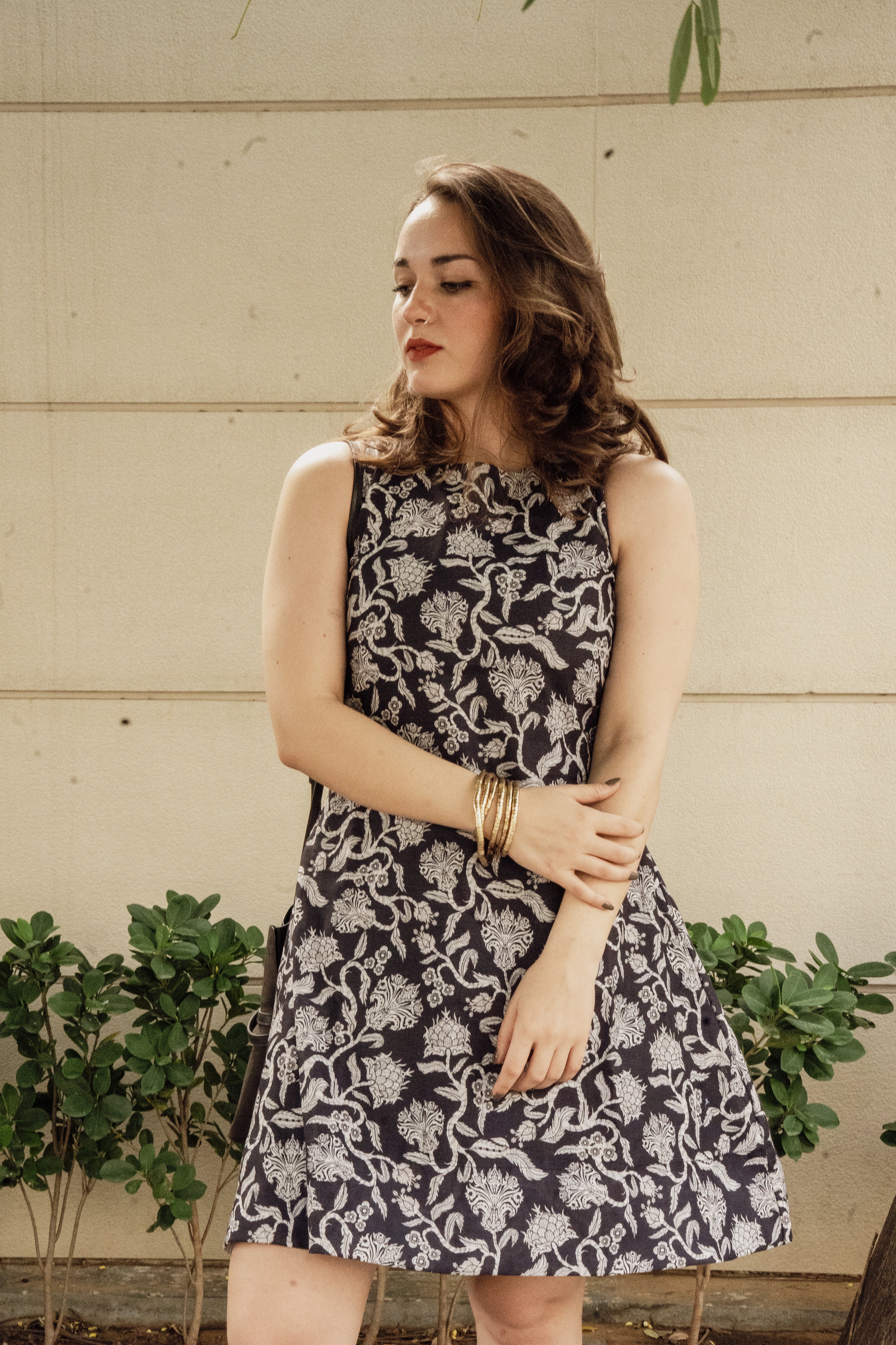 Shadow Garden Mini Dress
