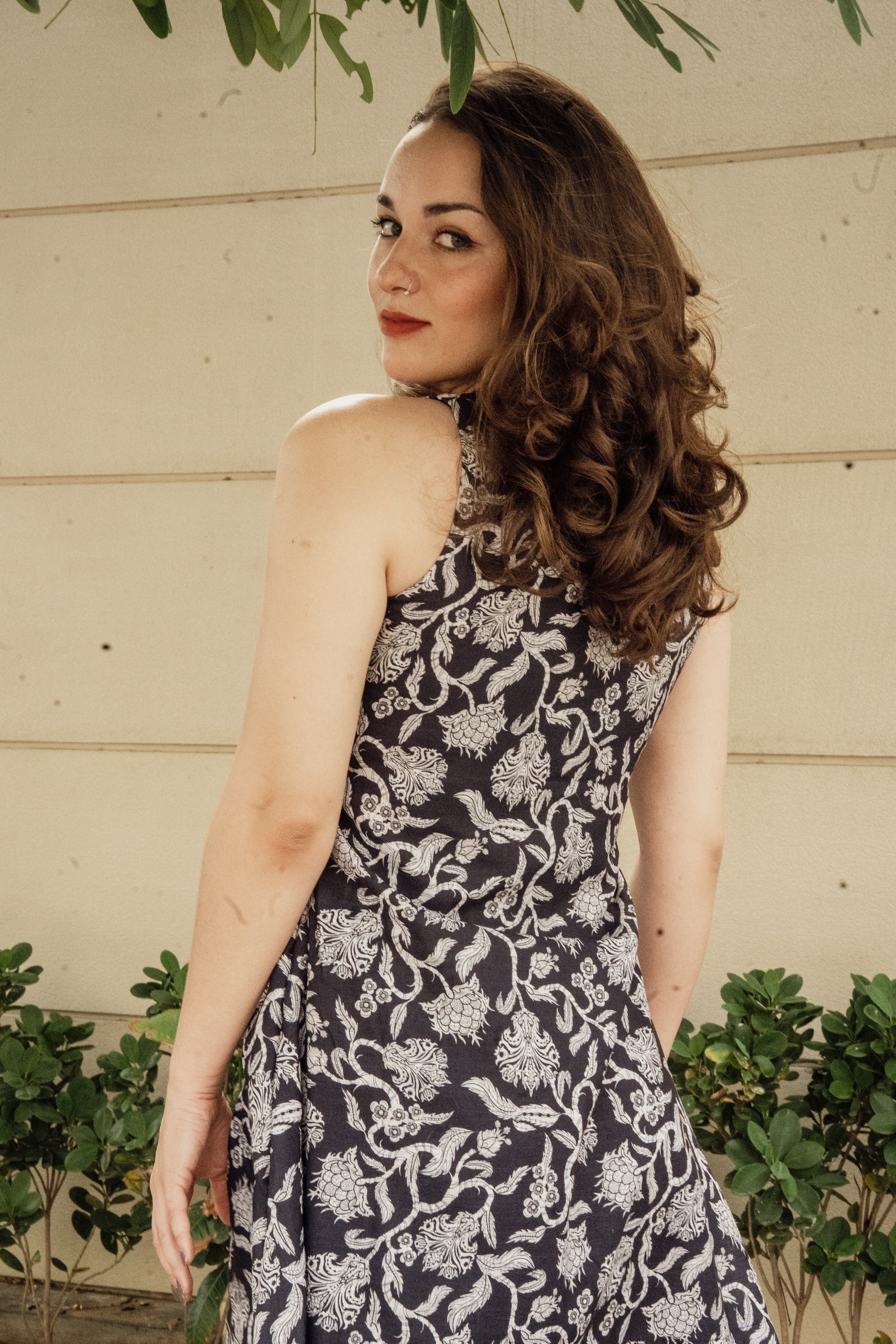 Shadow Garden Mini Dress