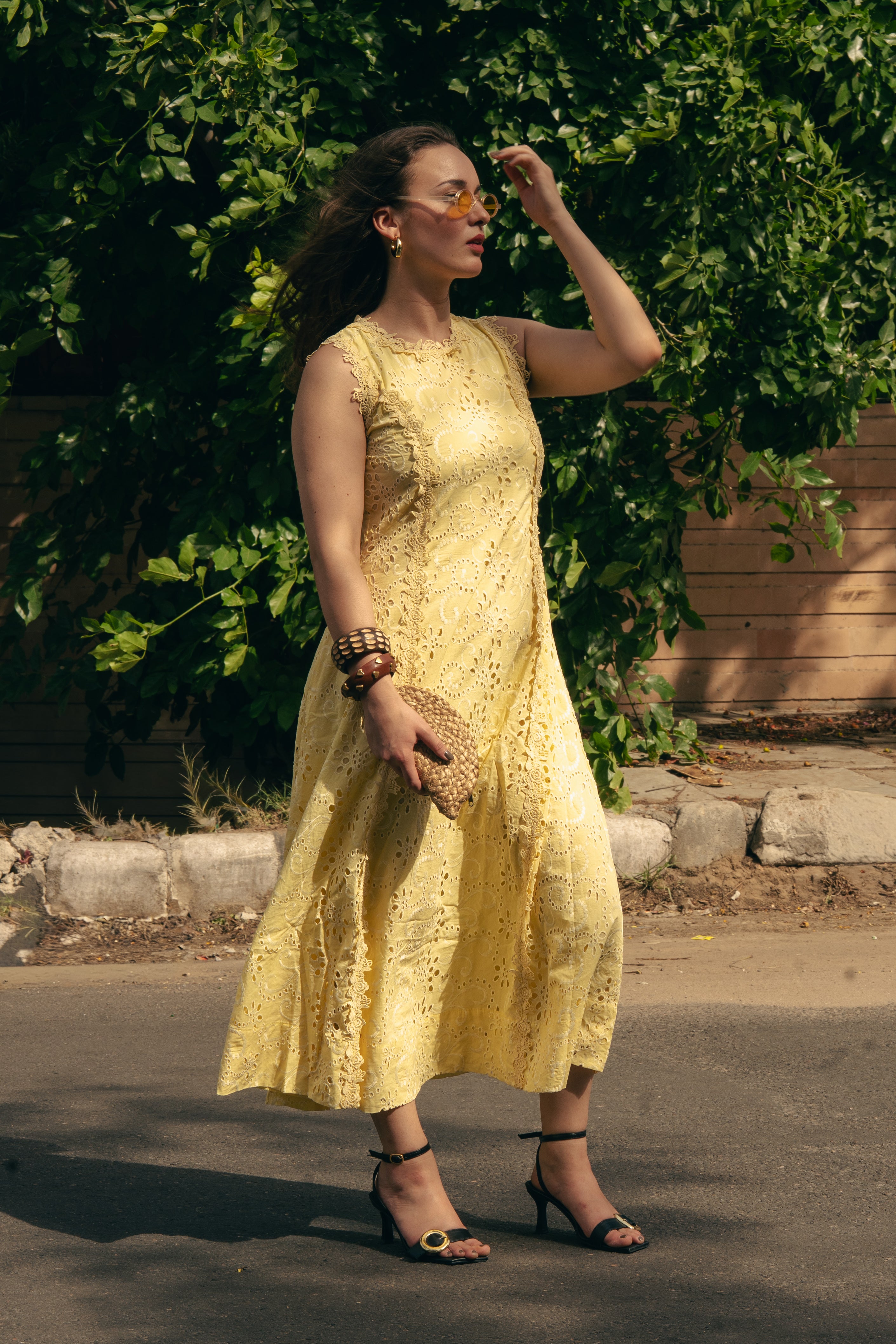 Sun Stays Long Midi Dress