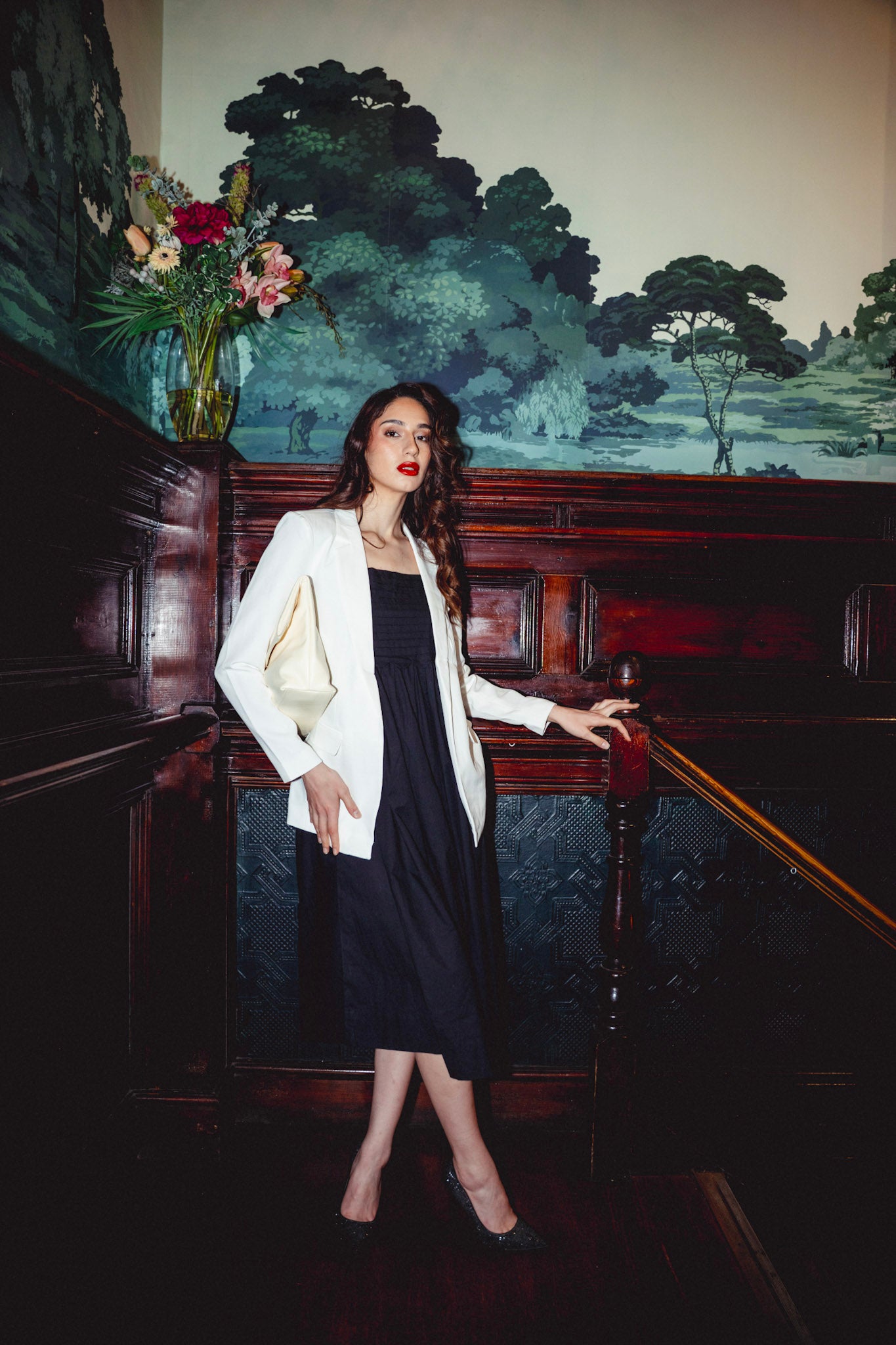 The Scallop Midi Dress