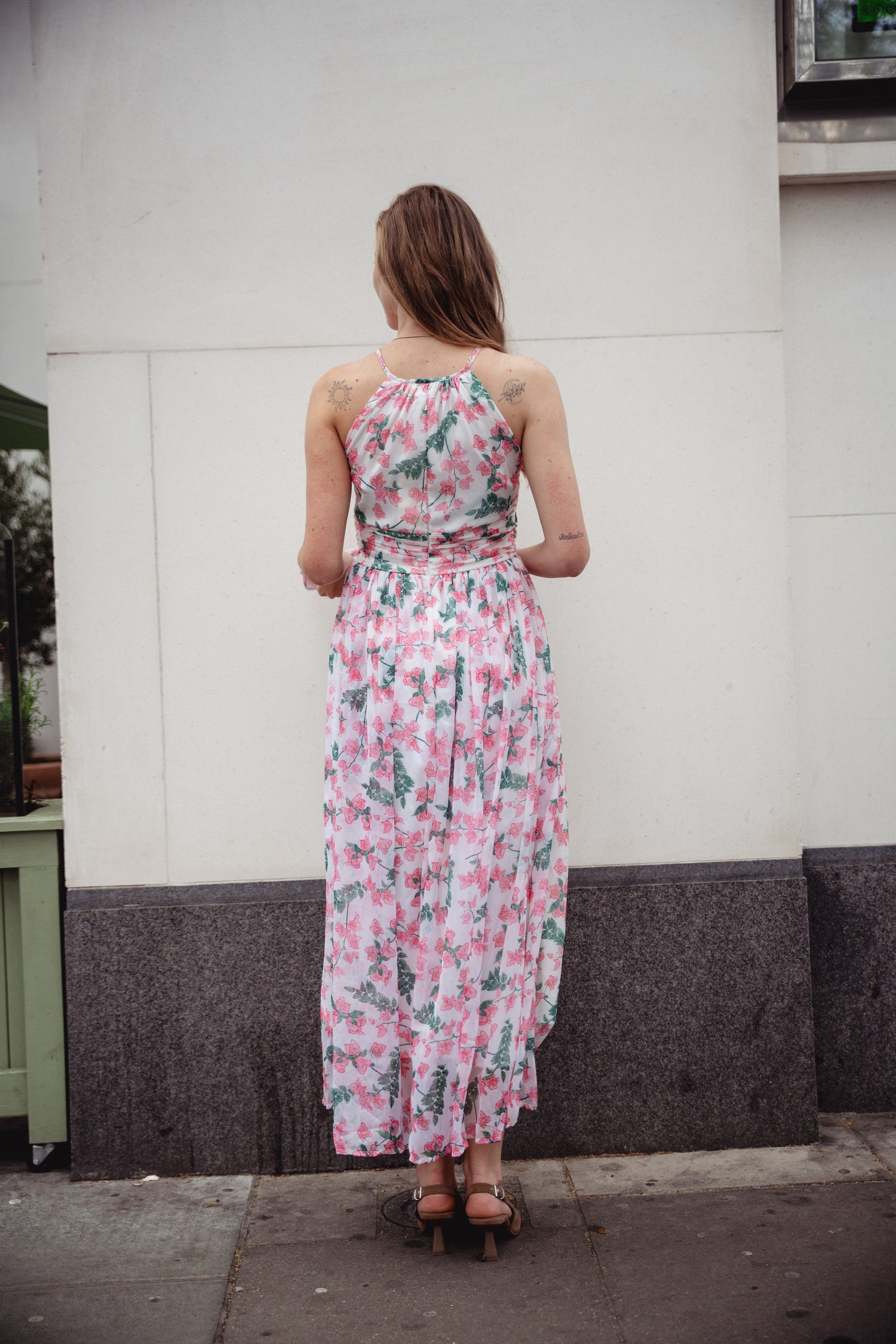 Ritu's Garden Halter Neck Dress