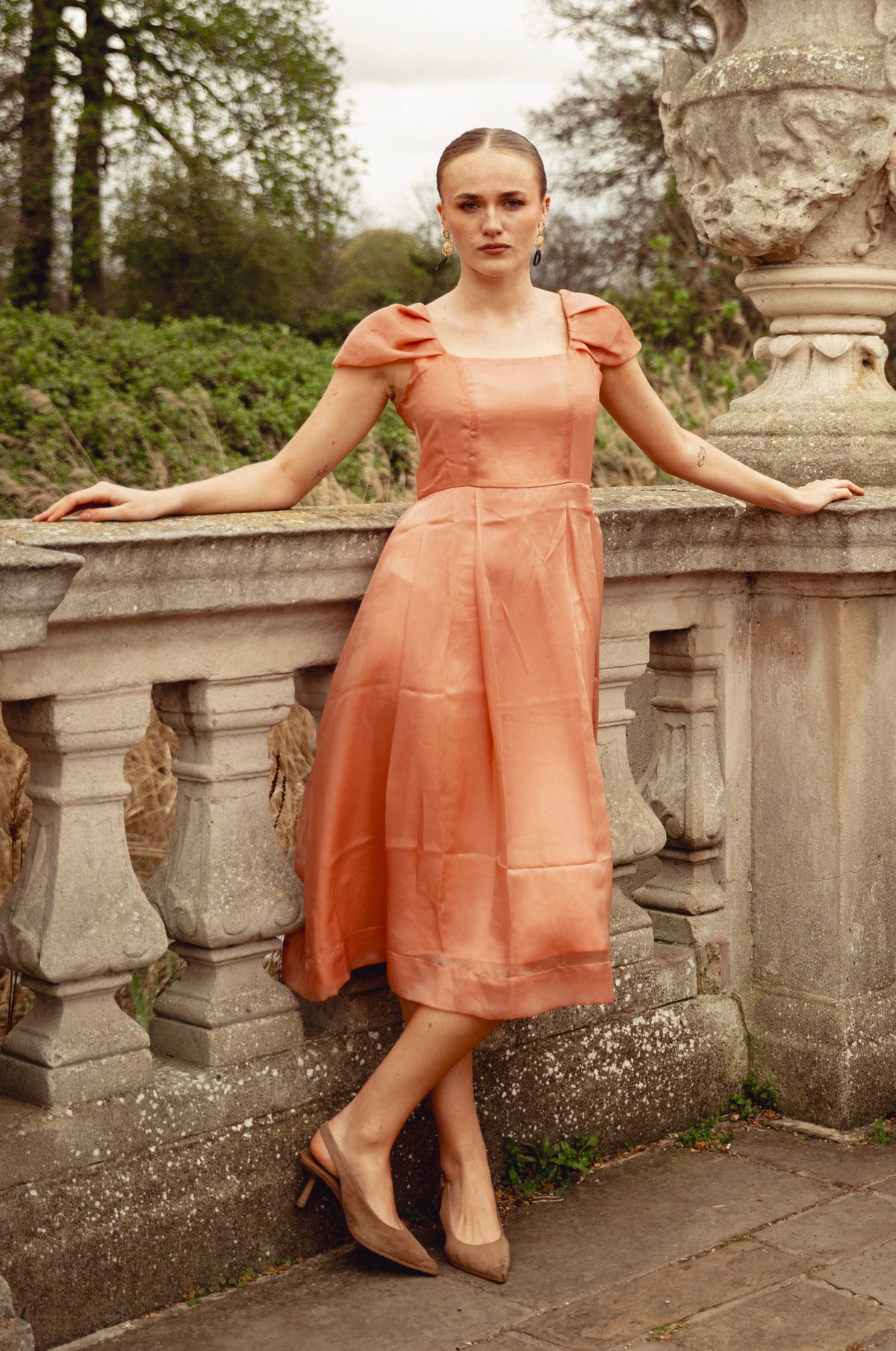 Bellamy flare midi dress