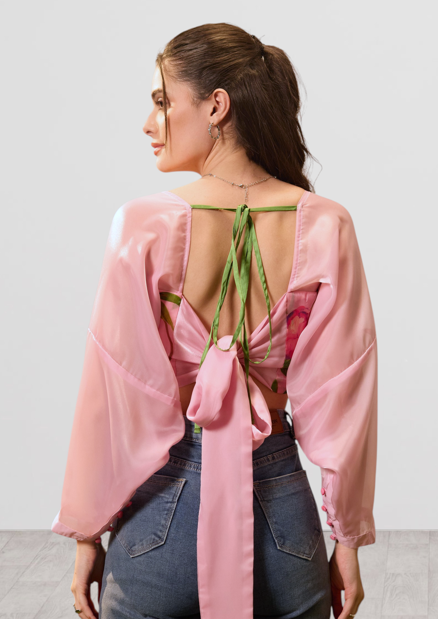 Peony Meadow Crop Top