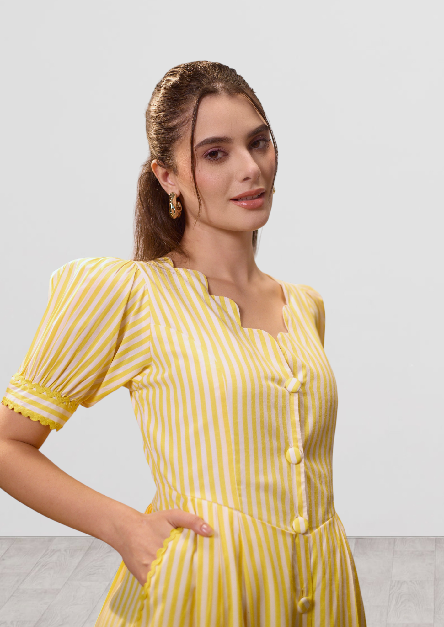 Golden Hour Midi Dress