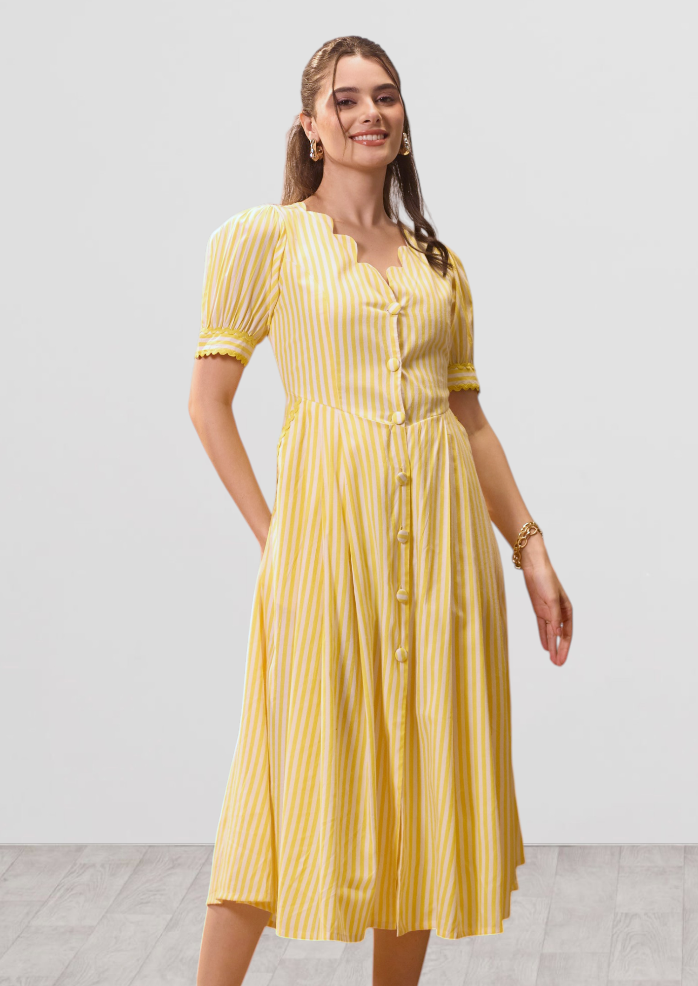 Golden Hour Midi Dress
