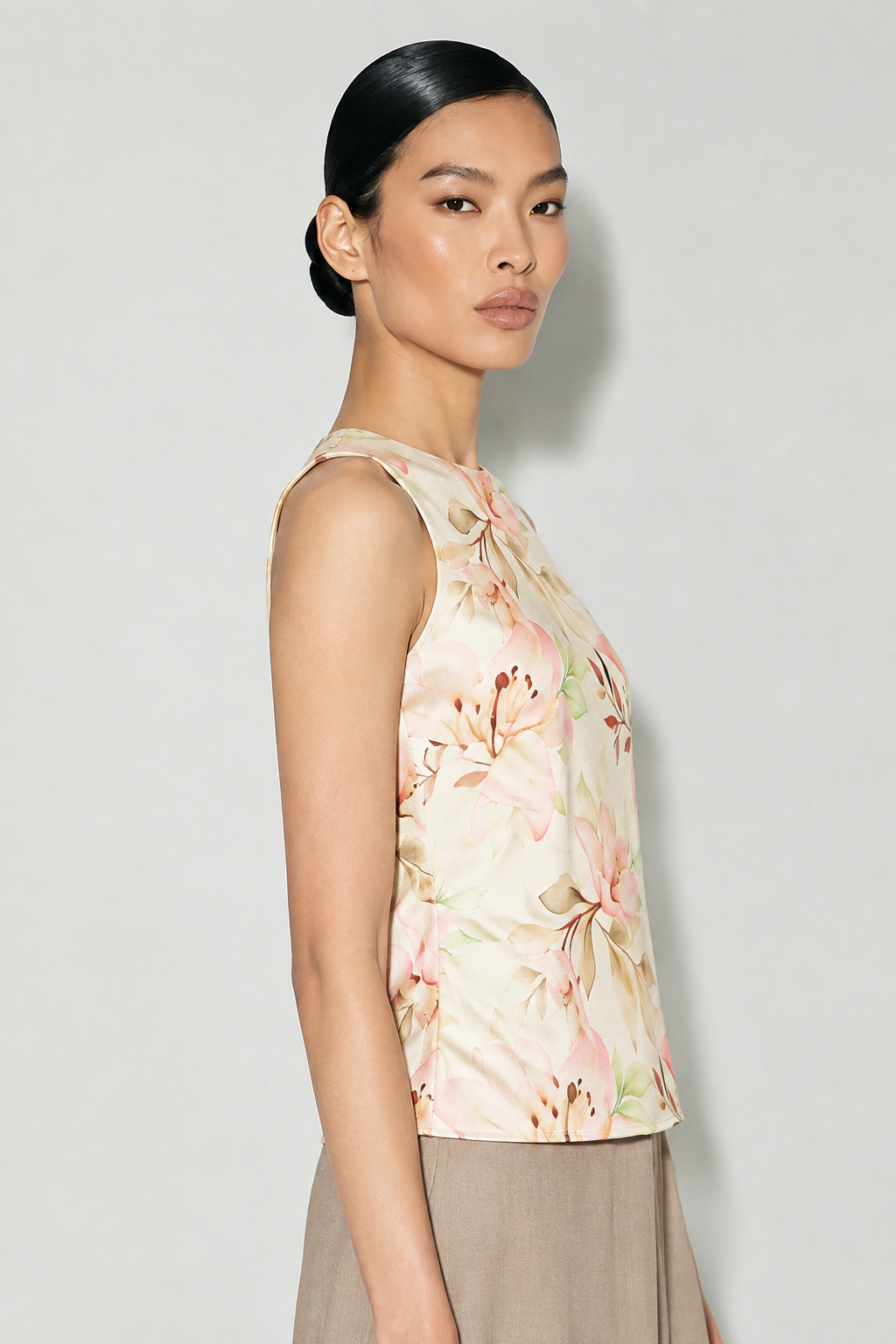 Mocha Flora Top