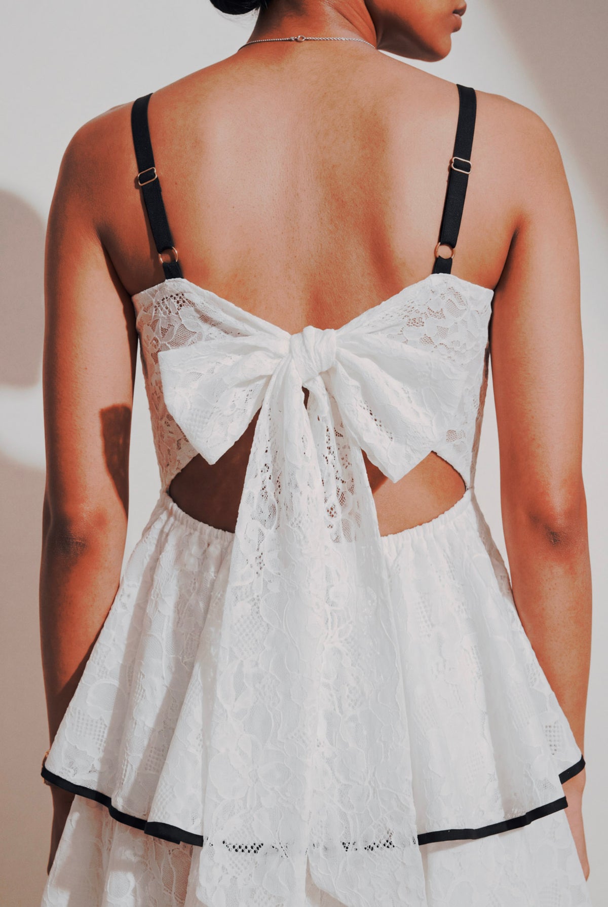 Step Tiered Midi Dress