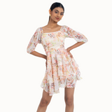 Flora Ruffle Dress