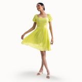 Limoncello Daydream Mini Dress