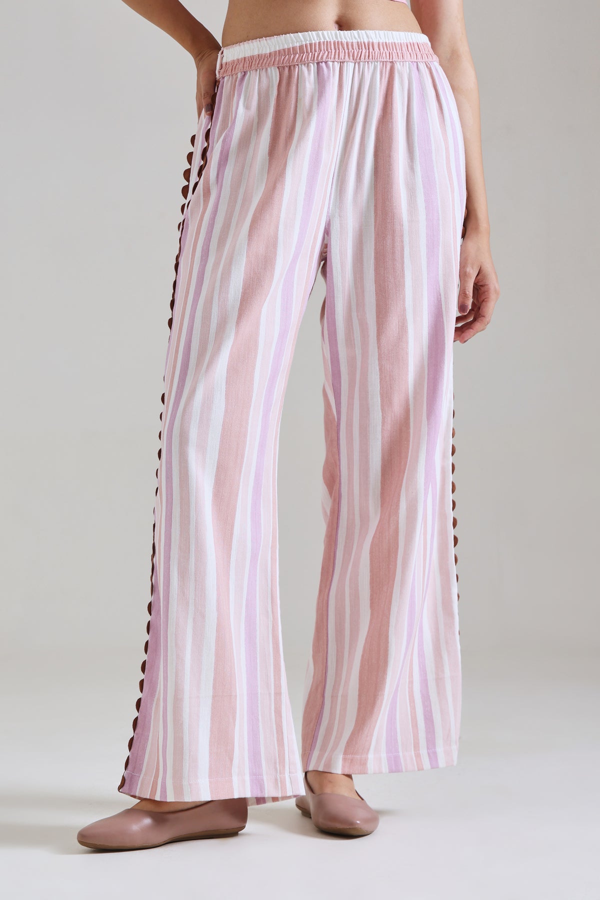 Striped Trousers for Women