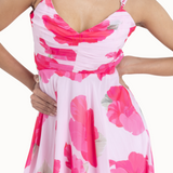 Sona Hibiscus Midi Dress