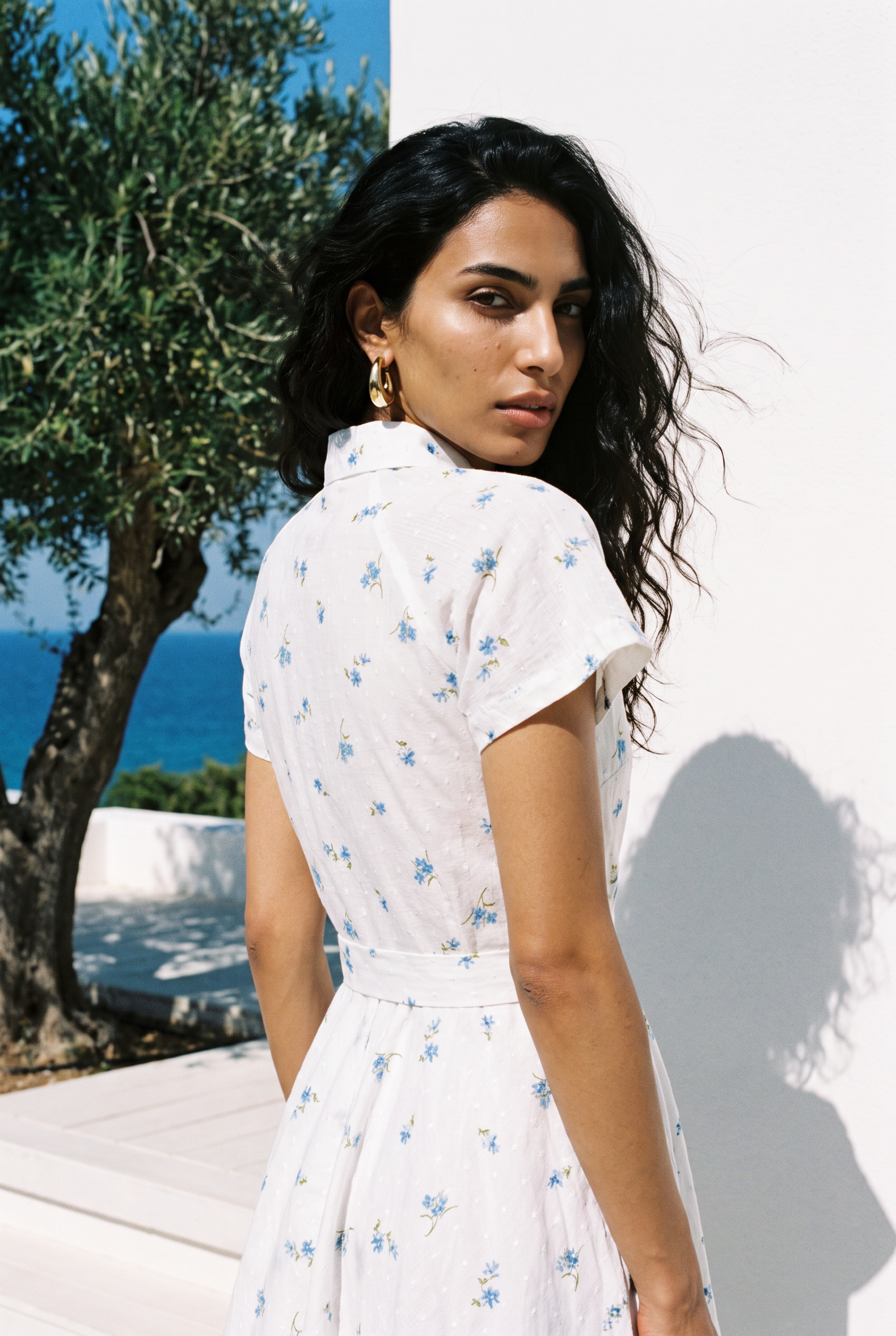 Rain on Roses Mini Dress