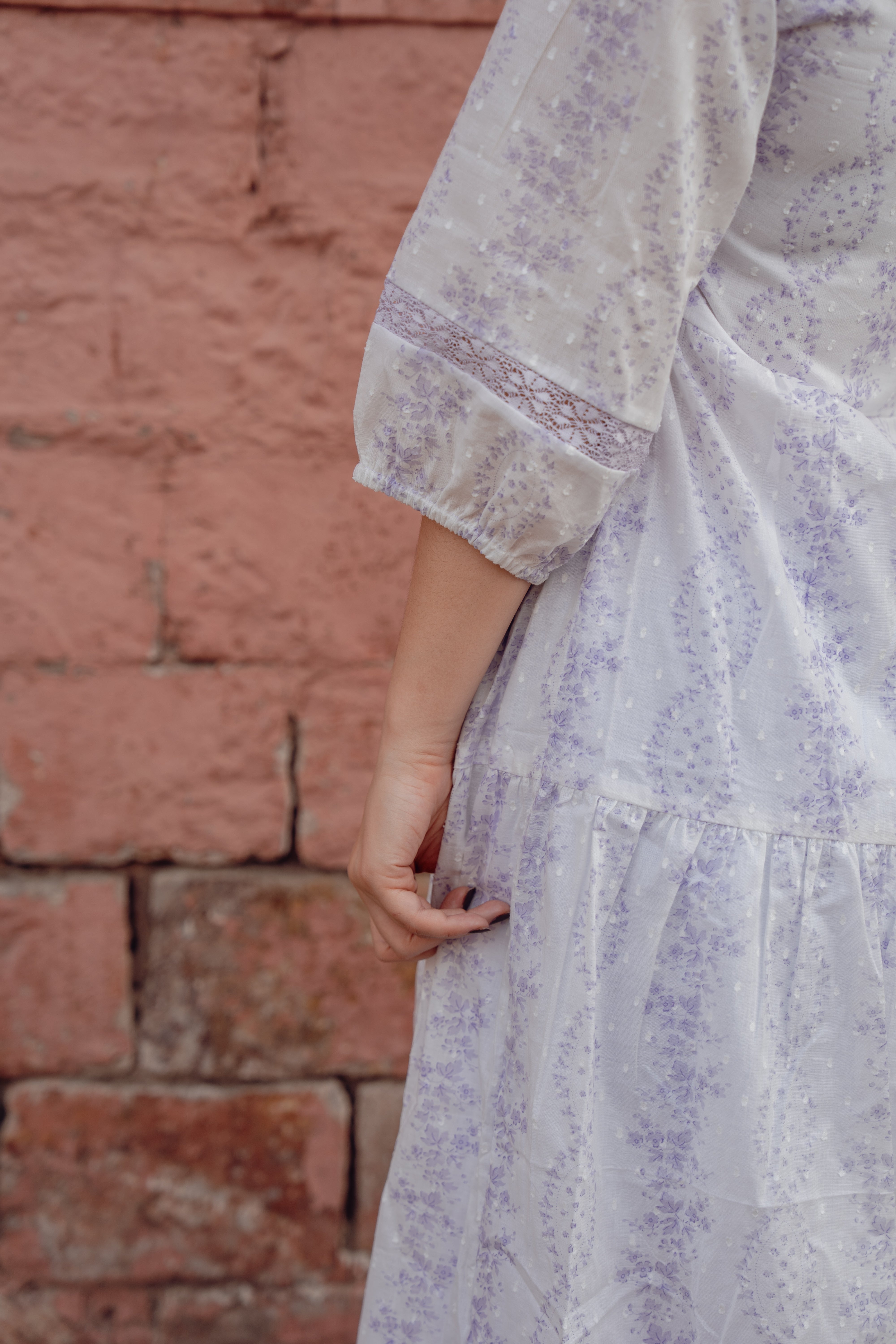 Softly Lavender Maxi Dress