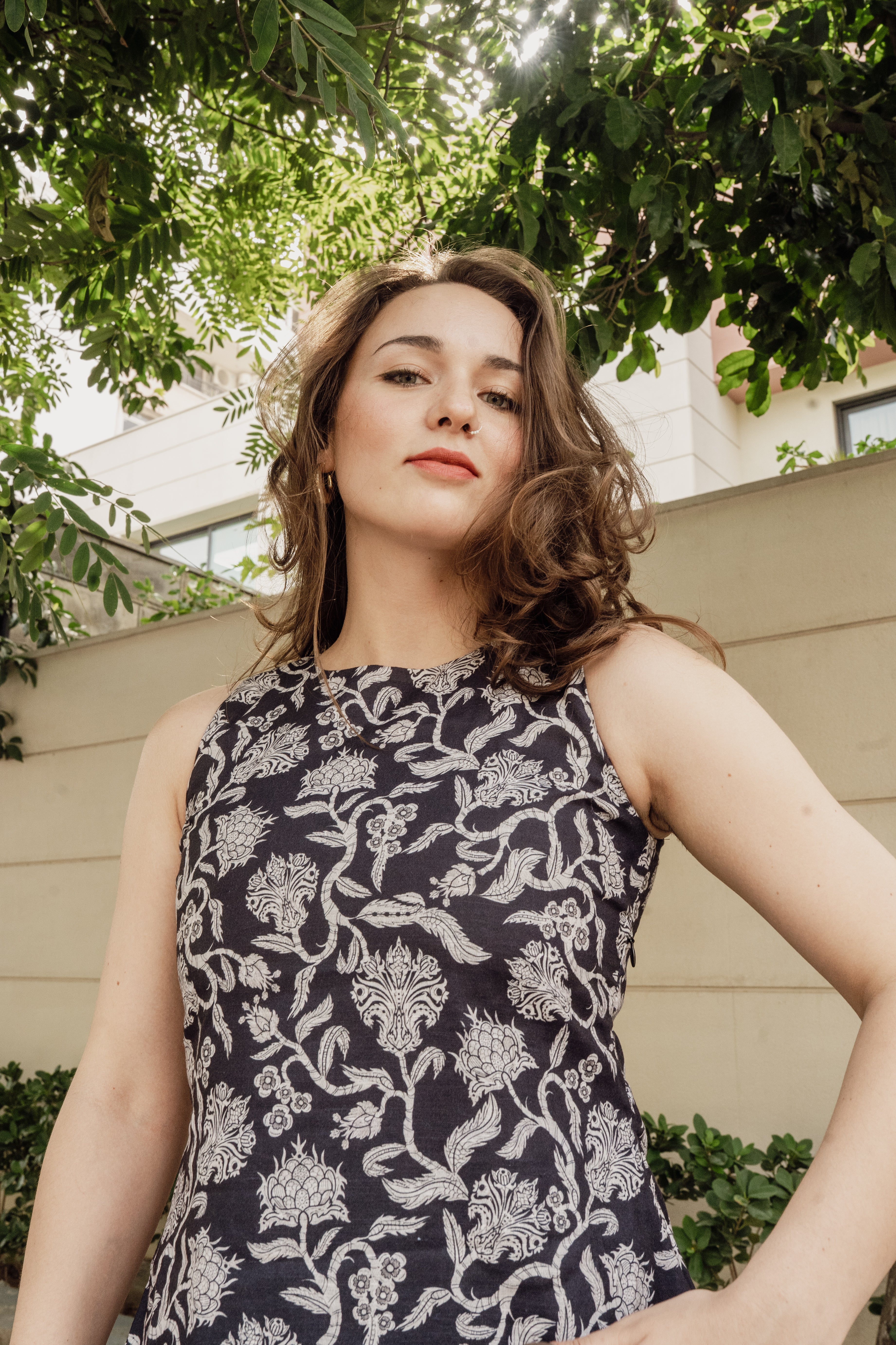 Shadow Garden Mini Dress