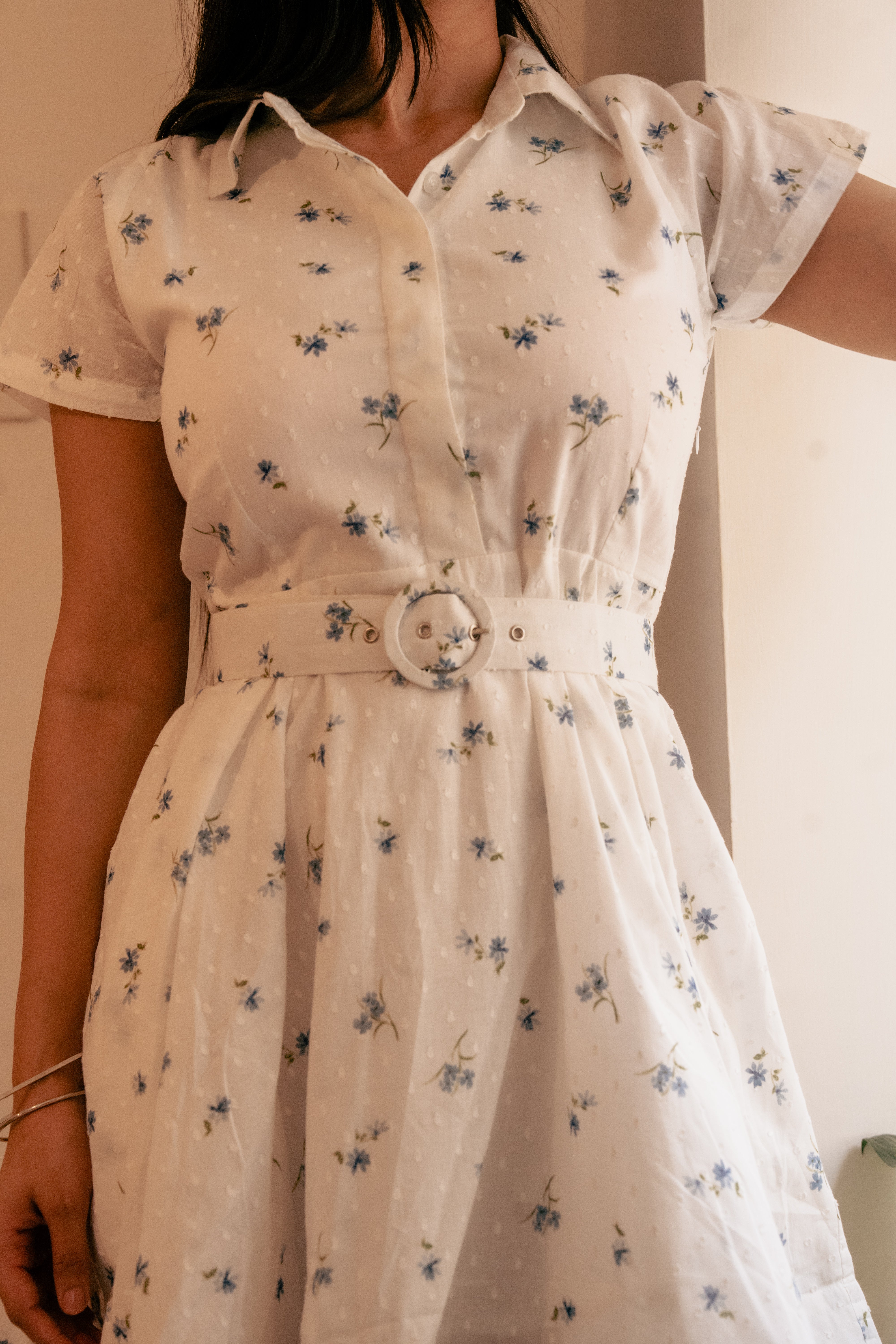 Rain on Roses Mini Dress