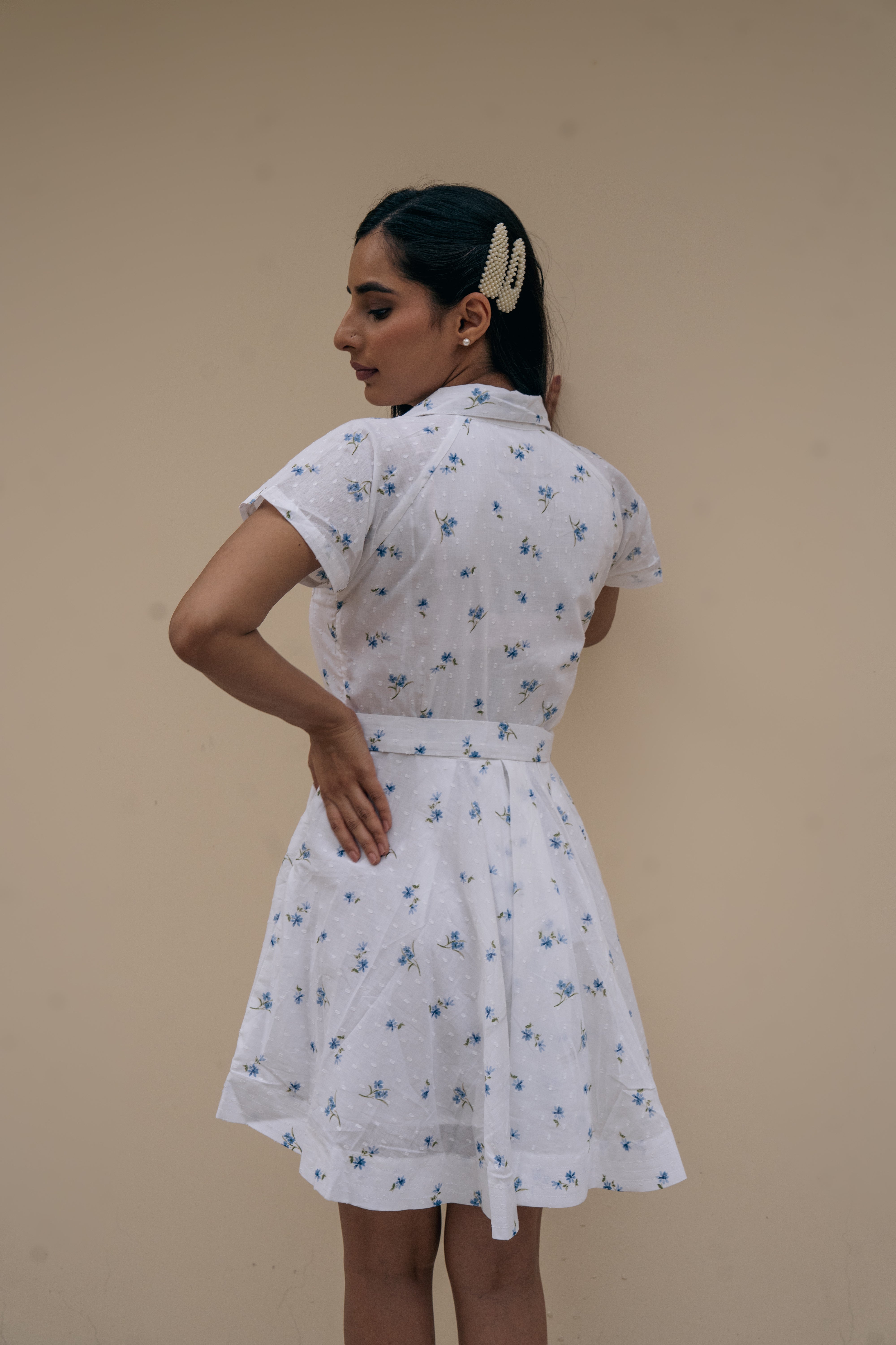 Rain on Roses Mini Dress