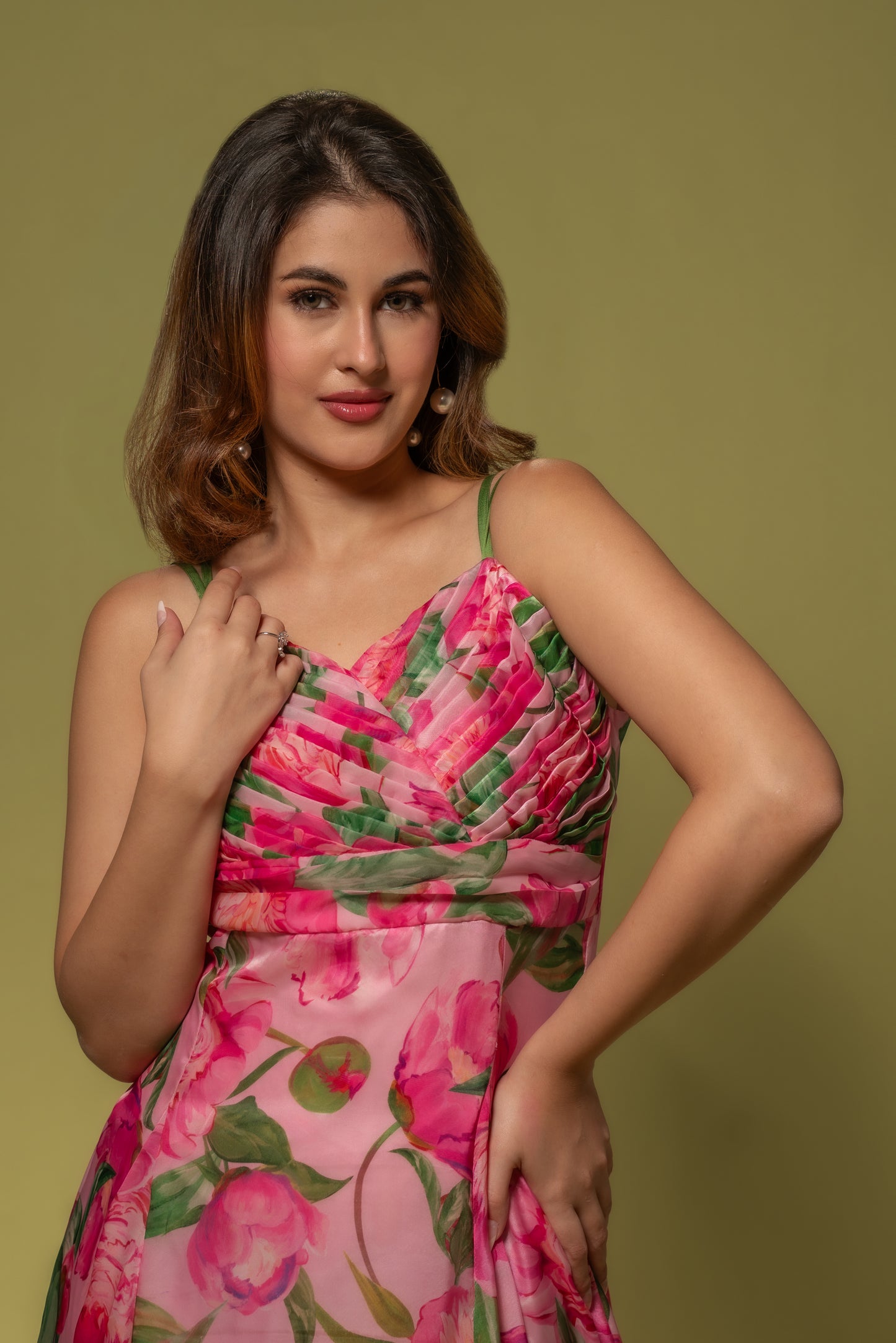 Wild Forest Maxi Dress