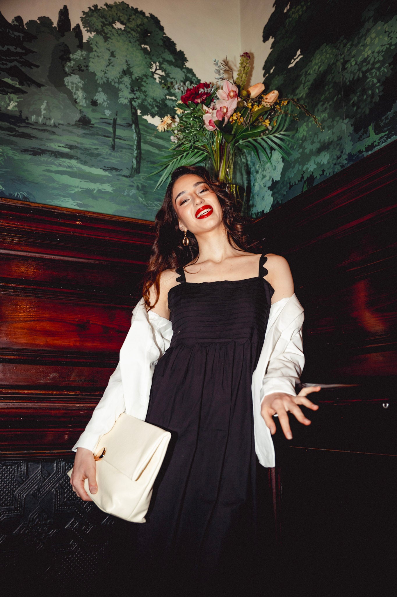 The Scallop Midi Dress