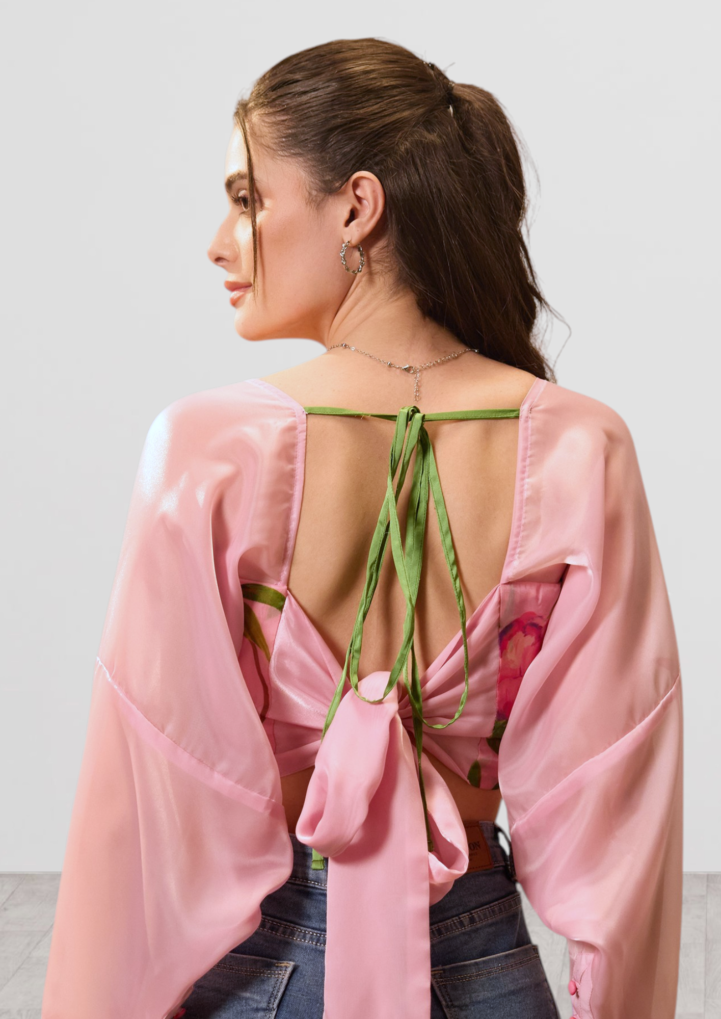 Peony Meadow Crop Top
