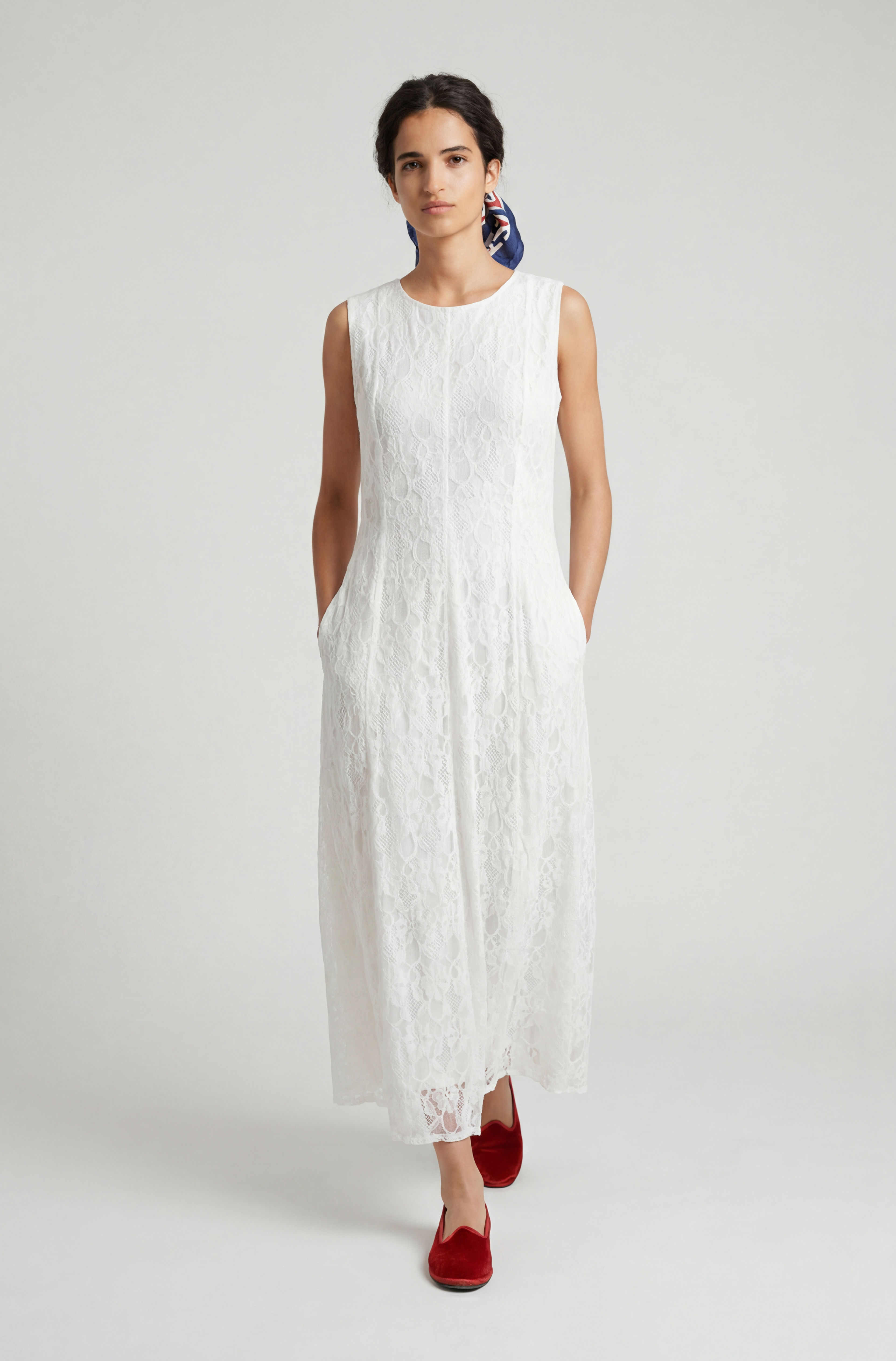 Paloma Lace Midi Dress