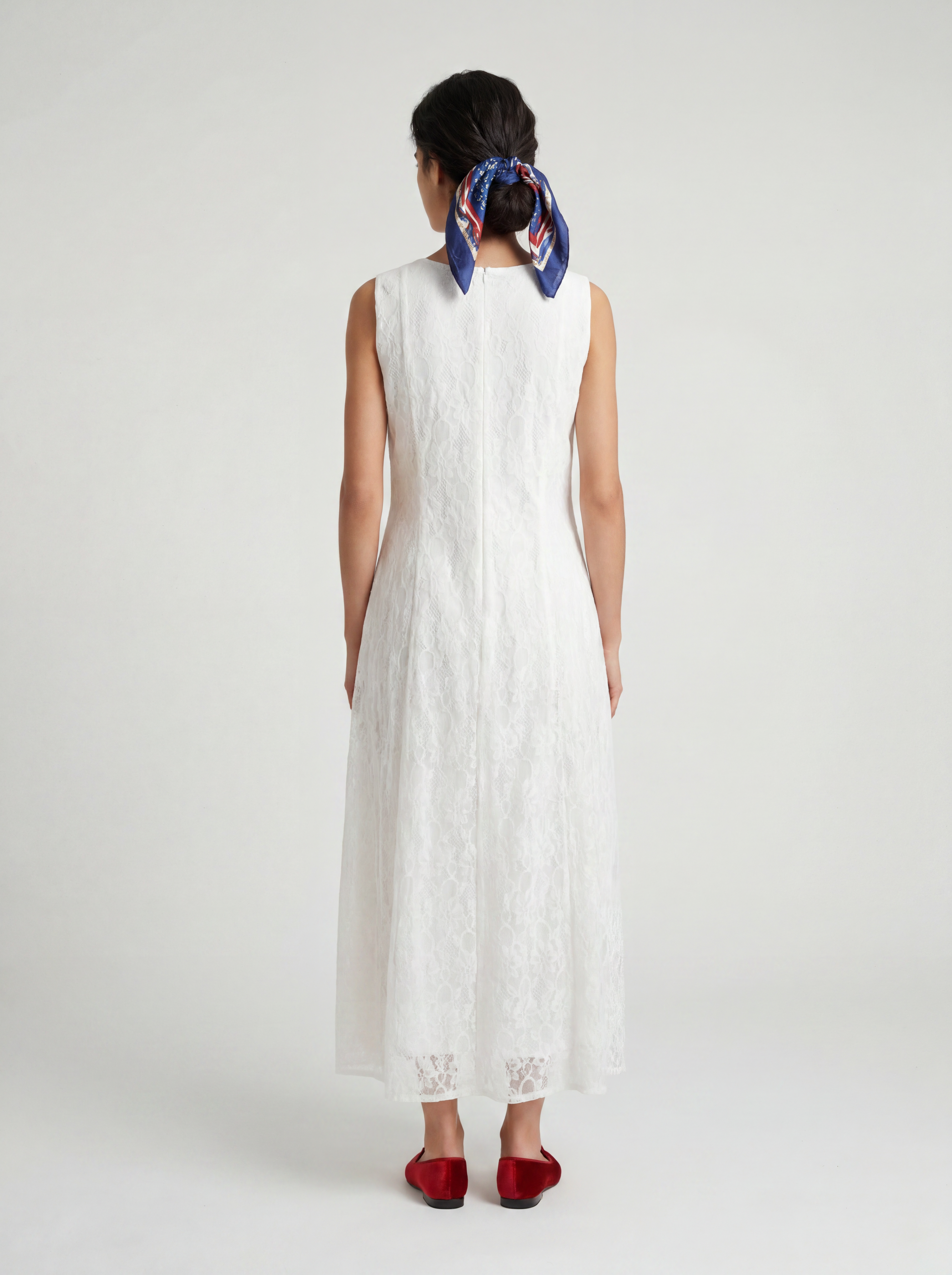 Paloma Lace Midi Dress