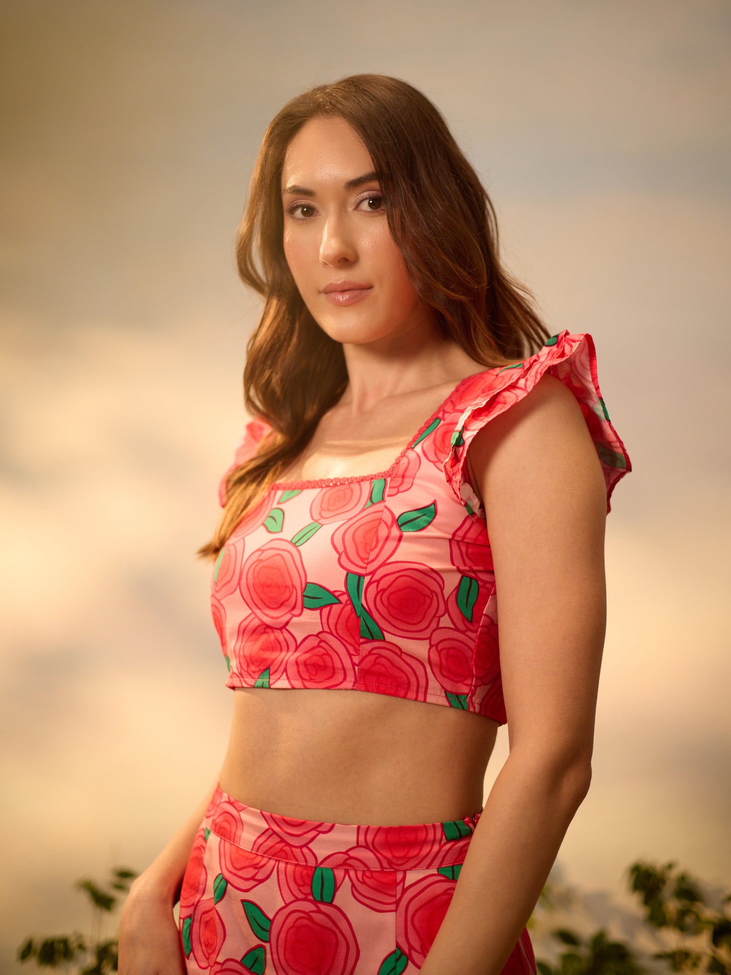 La Rose Floral Co-ord Set