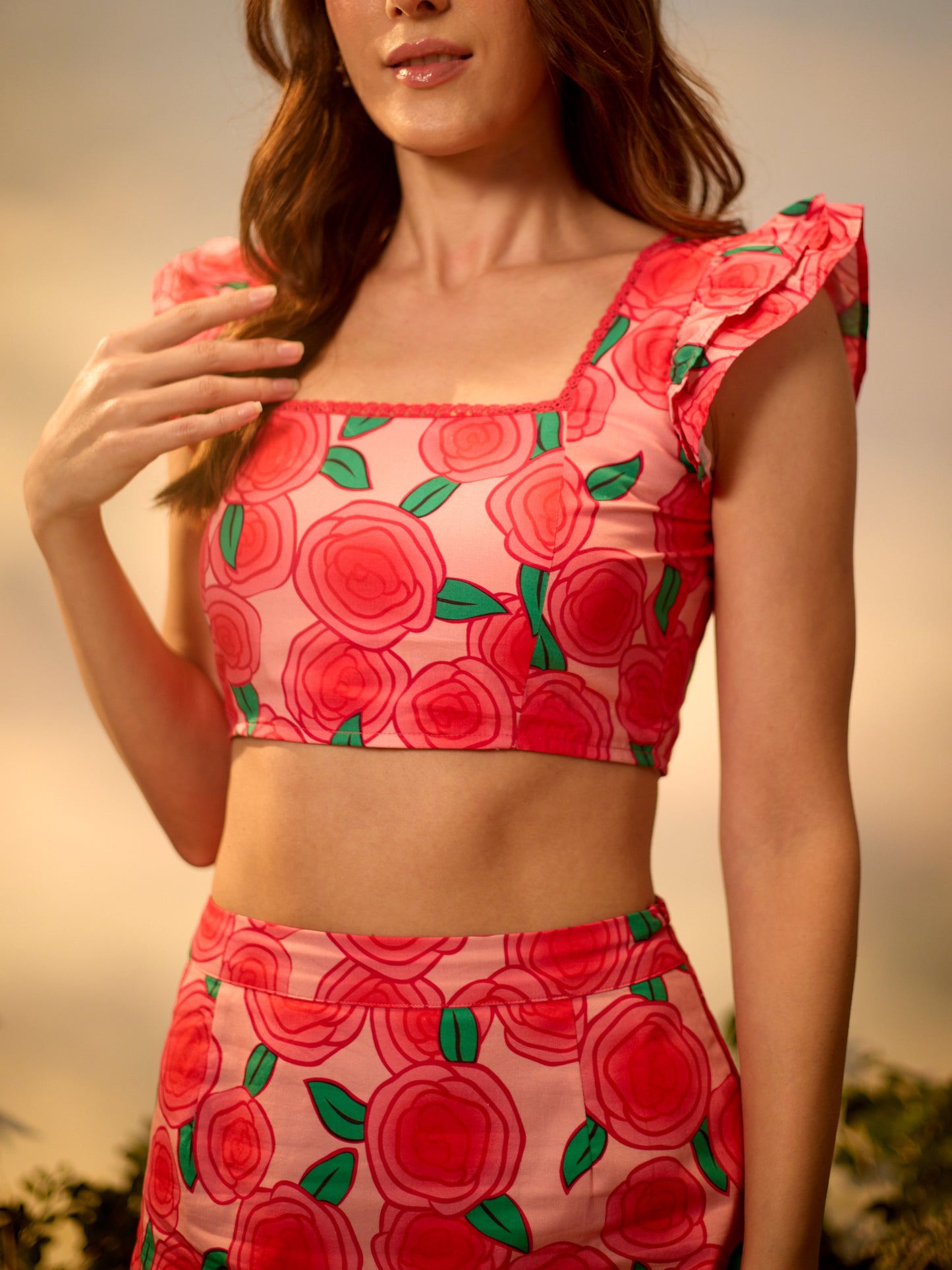 La Rose Floral Co-ord Set