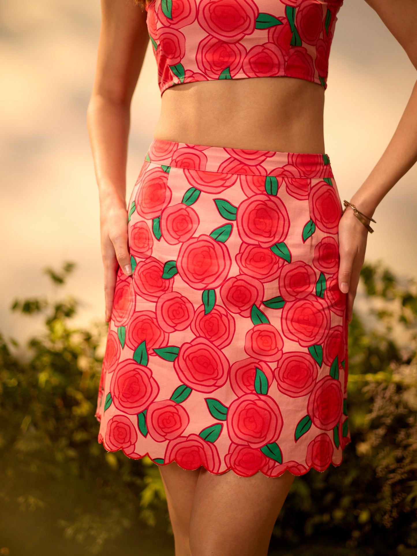 La Rose Floral Co-ord Set