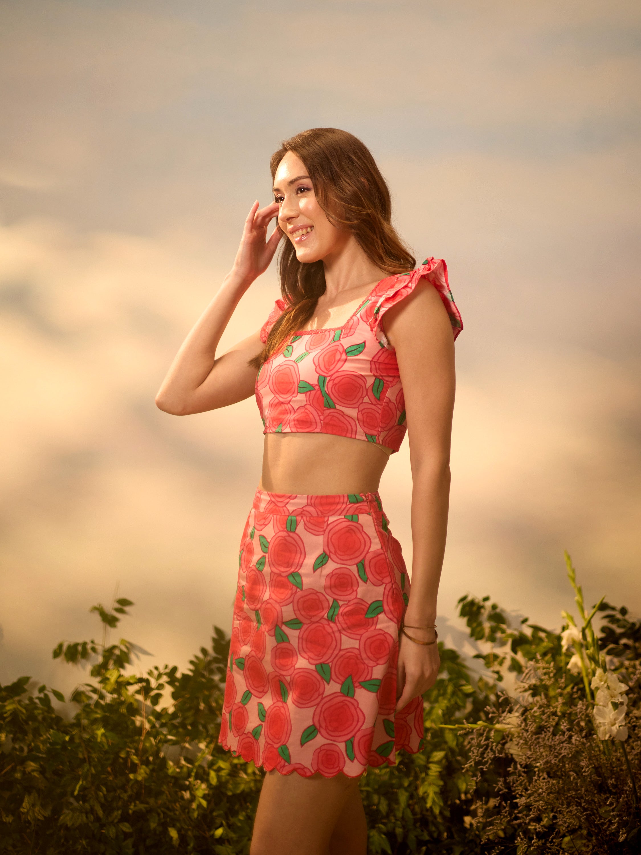 La Rose Floral Co-ord Set