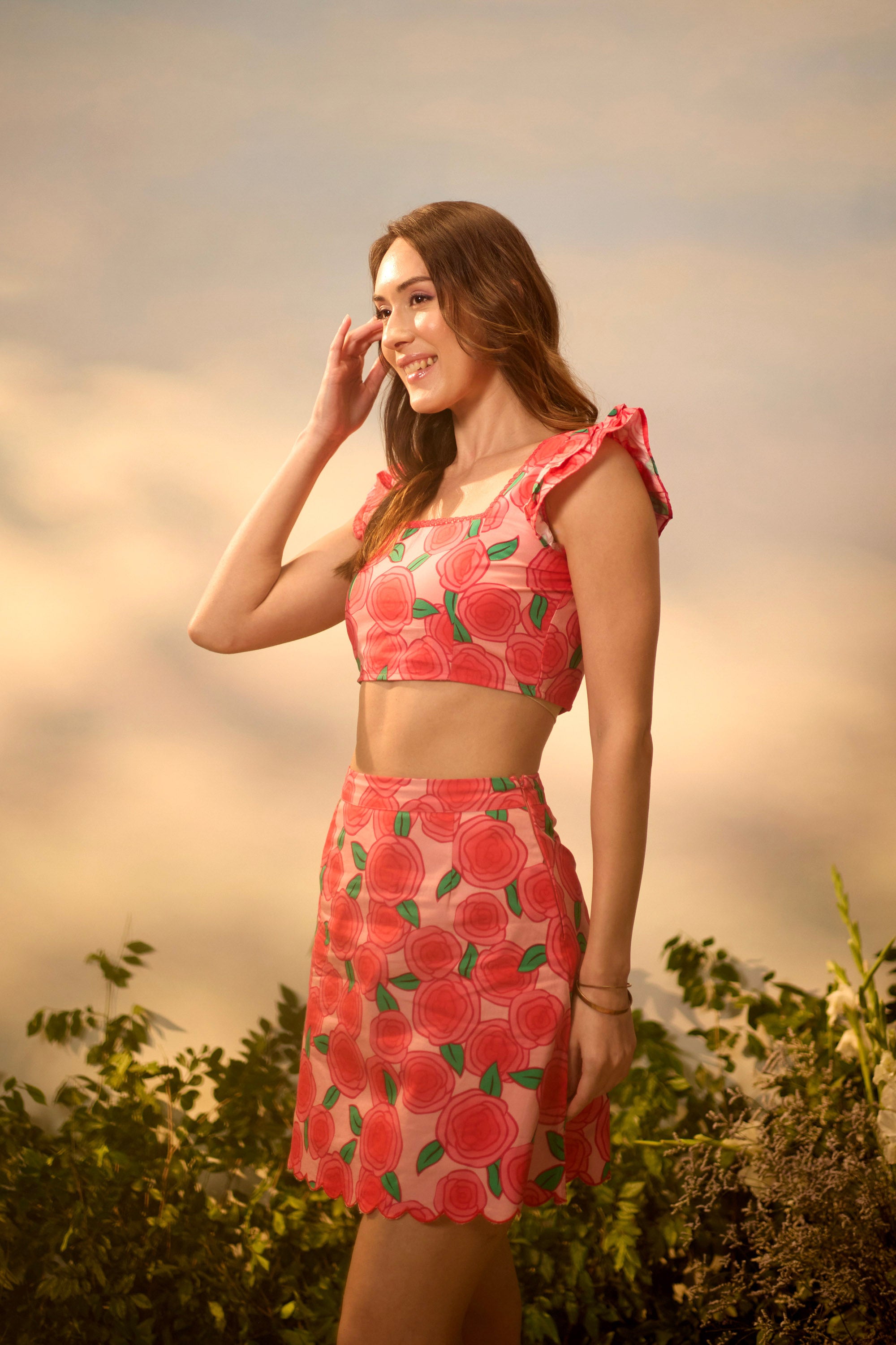 La Rose Floral Co-ord Set