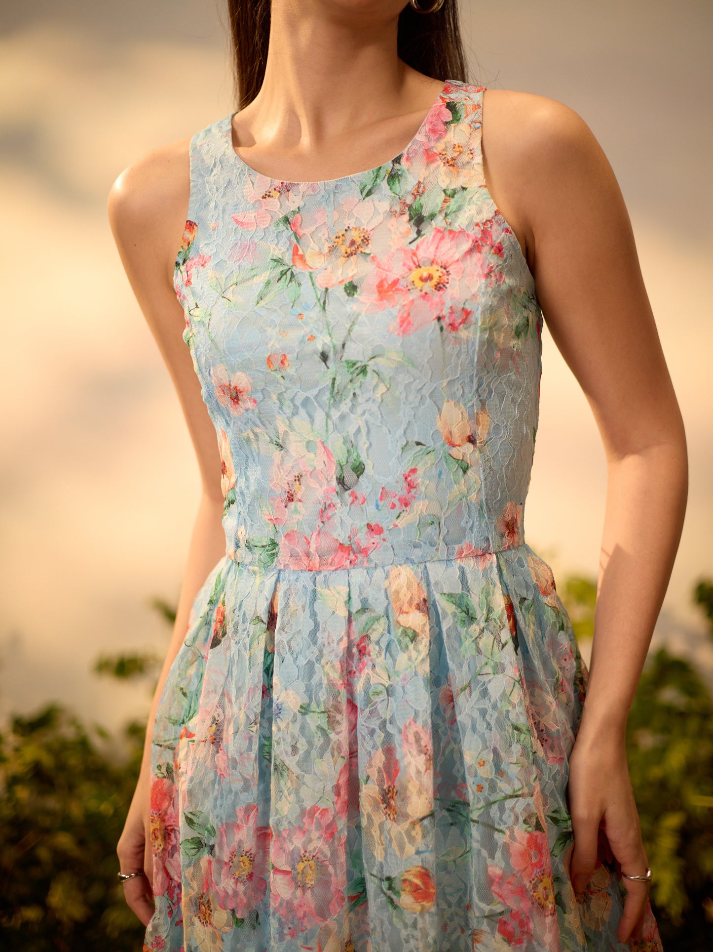 Florette Pleated Tennis Dress