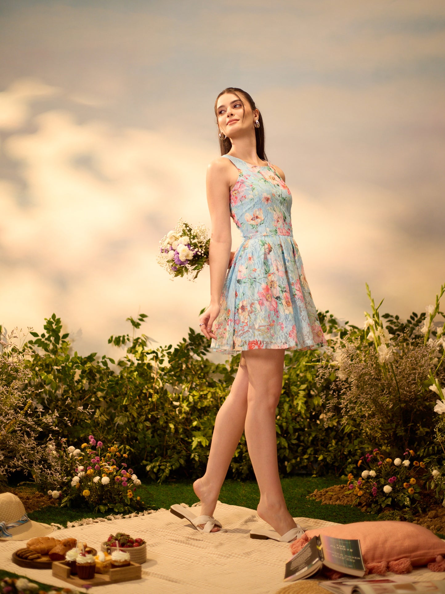 Florette Pleated Tennis Dress